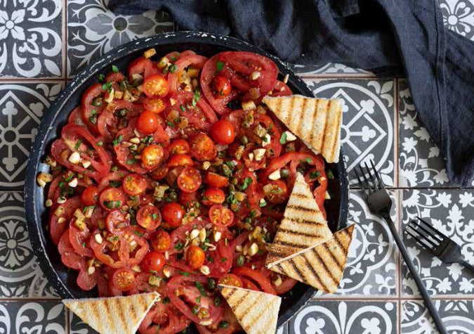 tomatensalat mit picada