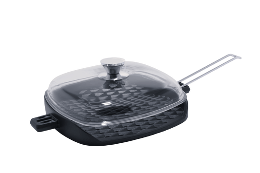 HIFFICIENCY® Grillpfannen & -aufsätze Grillrostpfanne Pfannen Online Shop