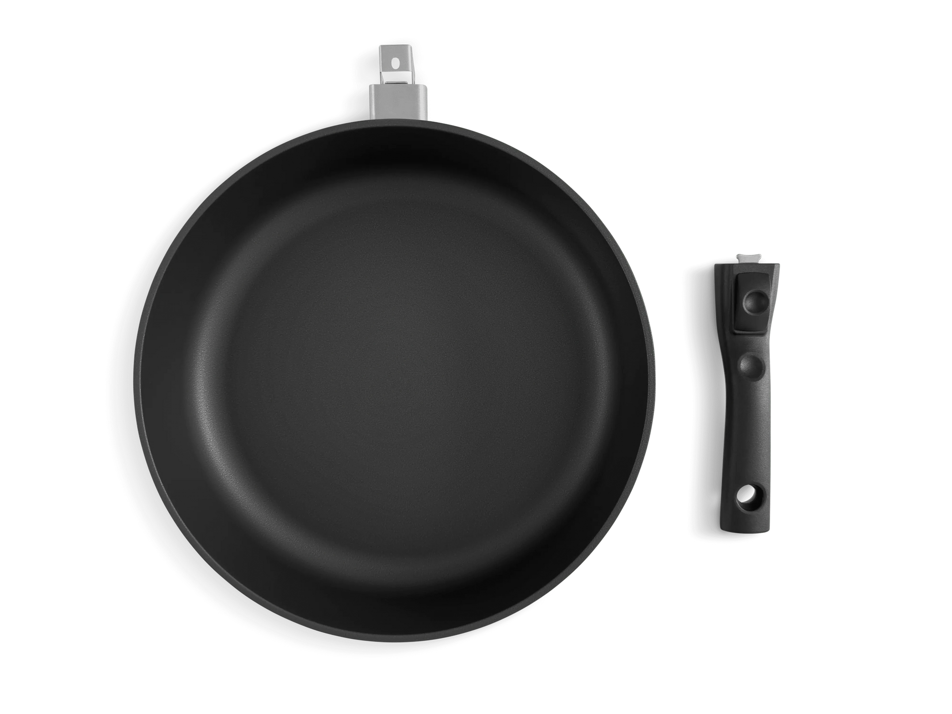 HIFFICIENCY® Pfannen 28 cm / Hoch (7cm) / Kunststoff (Abnehmbar) Guss Pfanne Pfannen Online Shop