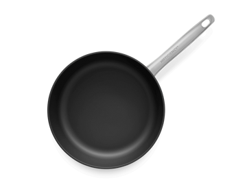 HIFFICIENCY® Pfannen 28 cm / Hoch (7cm) / Edelstahl (Fest) Guss Pfanne Pfannen Online Shop