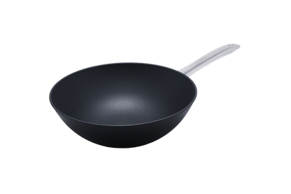 Cast iron wok