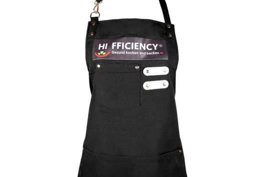 Kochschürze schwarz