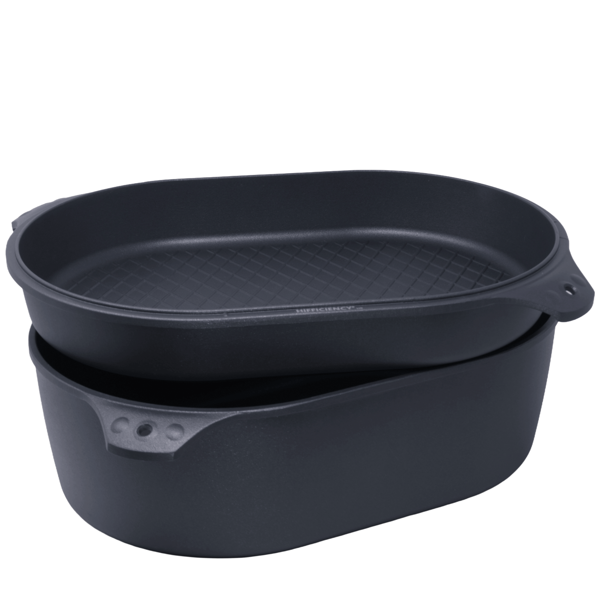 HIFFICIENCY® Bräter Bräter mit Grilldeckel Pfannen Online Shop