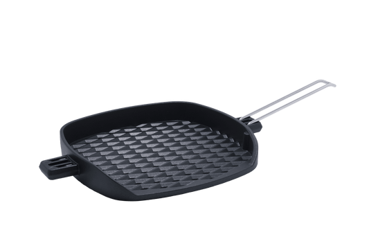 HIFFICIENCY® Grillpfannen & -aufsätze Grillrostpfanne Pfannen Online Shop