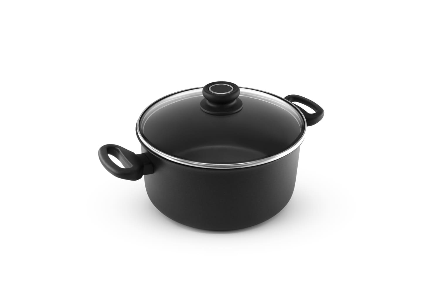 HIFFICIENCY Online Shop Topf- & Pfannendeckel 16 cm / Schwarz X-Cook® Topf inkl. Deckel Pfannen Online Shop