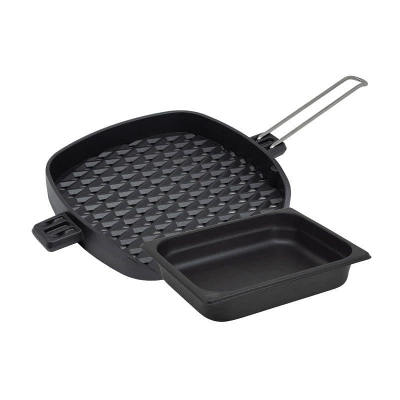 HIFFICIENCY® Grillpfannen & -aufsätze Multispeed® Grillrostpfanne und X-Cook Behälter Set Pfannen Online Shop